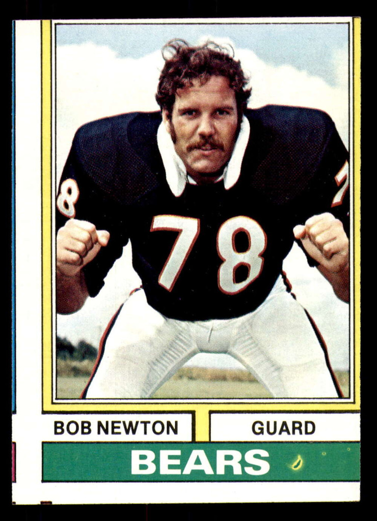 1974 Topps #341 Bob Newton Miscut Bears ID:373785