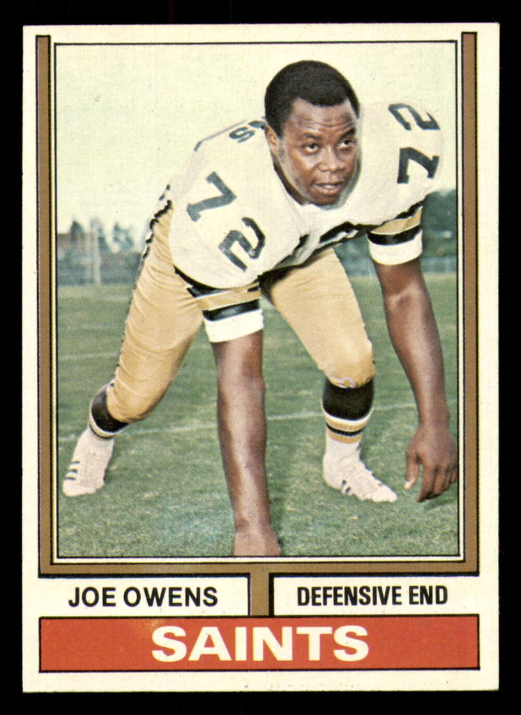 1974 Topps #191 Joe Owens Near Mint+ RC Rookie 