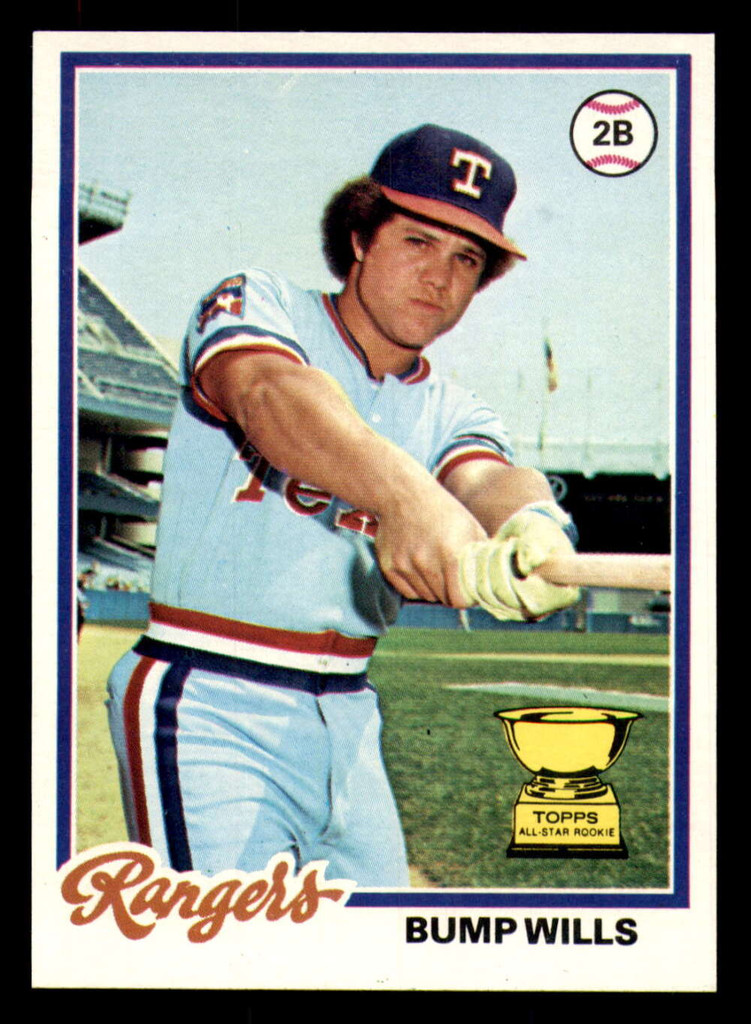 1978 Topps #23 Bump Wills NM-Mint 