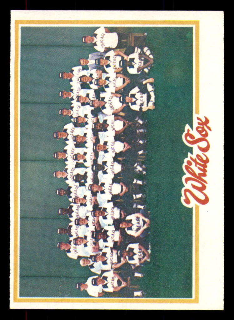 1978 Topps #66 White Sox Team Near Mint+  ID: 374306