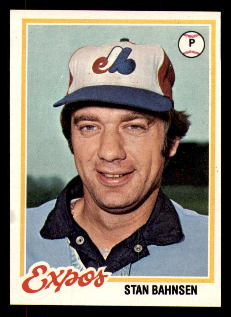 1978 Topps #97 Stan Bahnsen Near Mint  ID: 374332