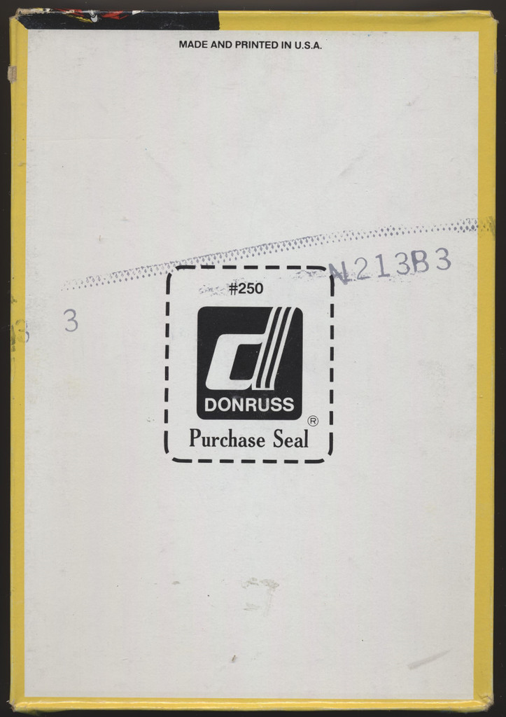 1983 Donruss Magnum P I Empty Display Box  #*sku35200@