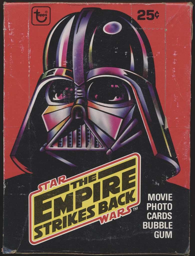 1980 Topps Star Wars Empire Strikes Back Series 1 Empty Display Box  #*sku35204@