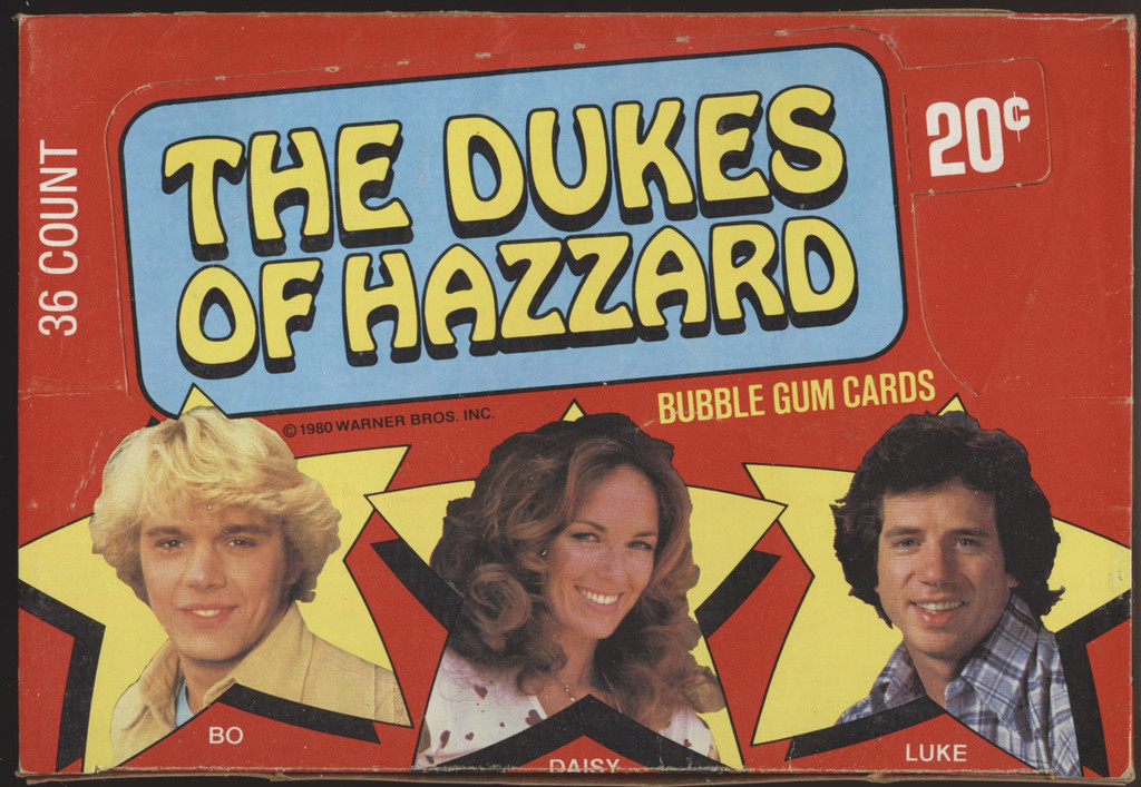 1980 Donruss The Dukes Of Hazzard Empty Display Box  #*sku35223@