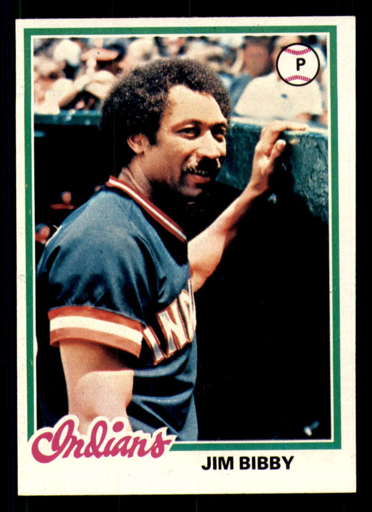 1978 Topps #636 Jim Bibby Near Mint+  ID: 374932