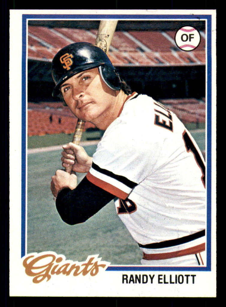 1978 Topps #719 Randy Elliott Ex-Mint RC Rookie 