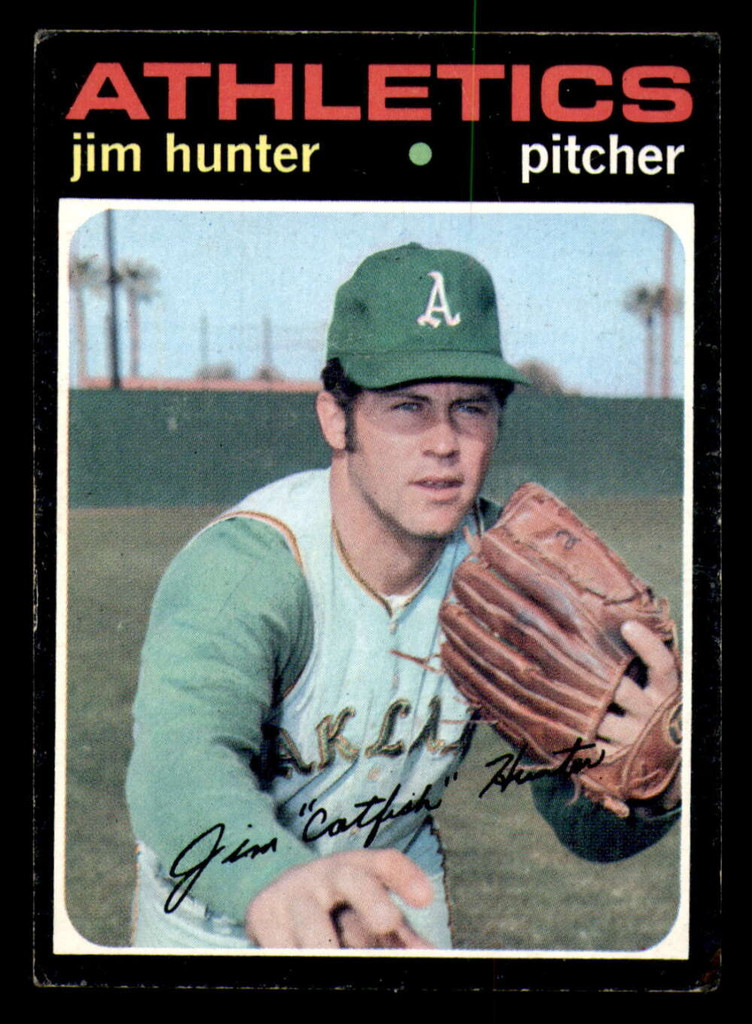 1971 Topps #45 Jim Hunter VG-EX 