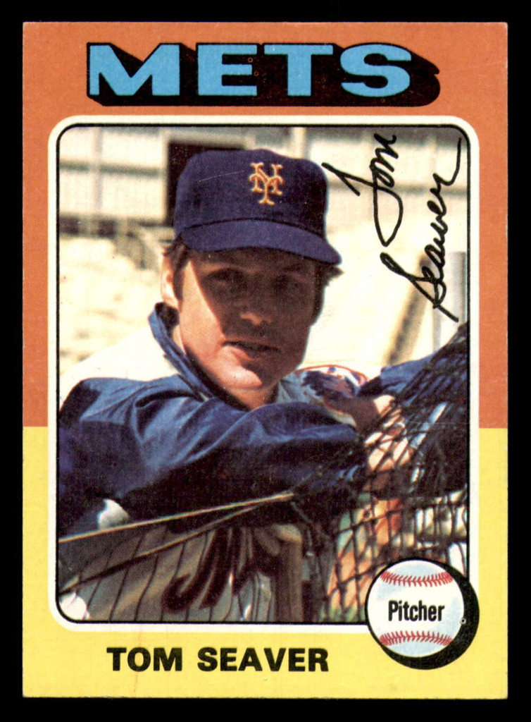 1975 Topps #370 Tom Seaver Ex-Mint  ID: 375219