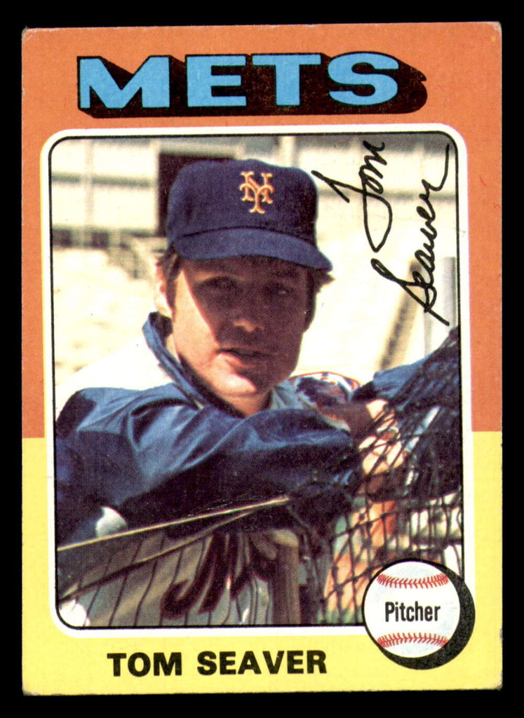 1975 Topps #370 Tom Seaver Very Good  ID: 375220