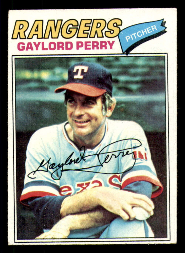 1977 Topps #152 Gaylord Perry Excellent+  ID: 375336