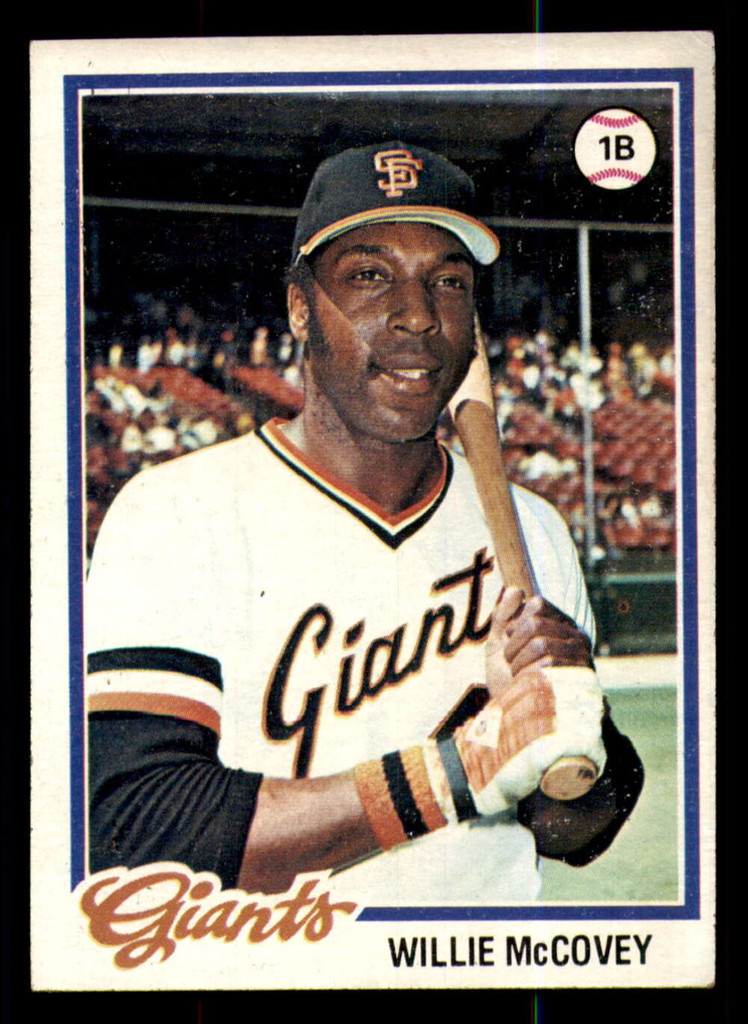 1978 Topps #34 Willie McCovey Excellent+  ID: 375384