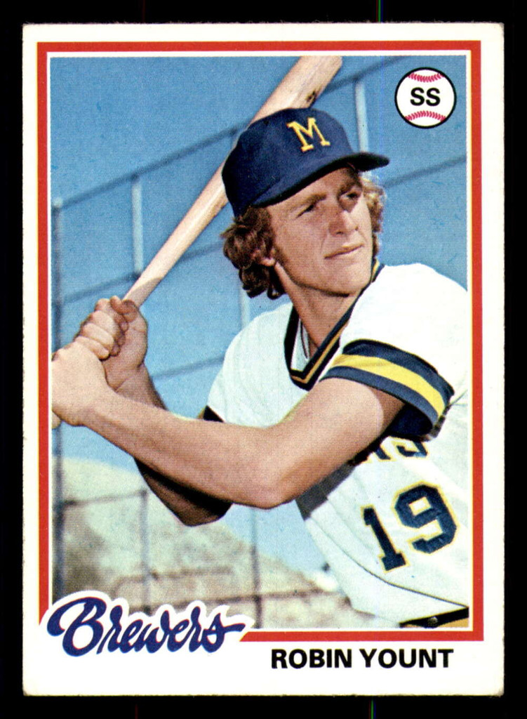 1978 Topps #173 Robin Yount UER Excellent  ID: 375395