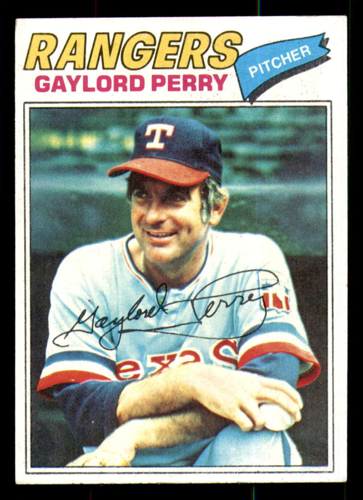 1977 Topps #152 Gaylord Perry Excellent+  ID: 375418