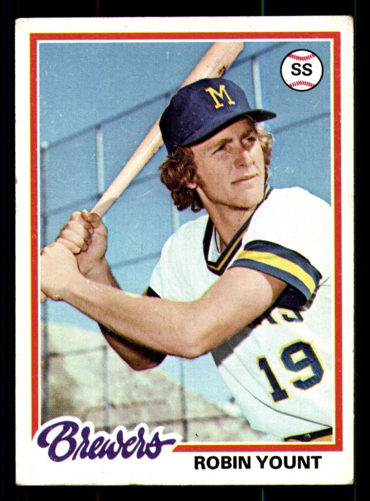 1978 Topps #173 Robin Yount UER Excellent  ID: 375445