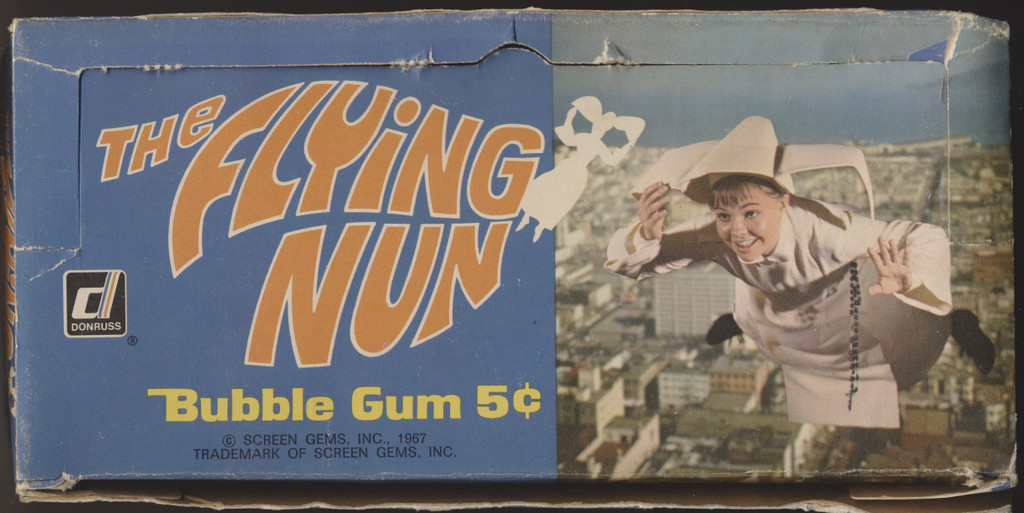 1968 Donruss The Flying Nun 5 Cents Empty Display Box   #*sku35241