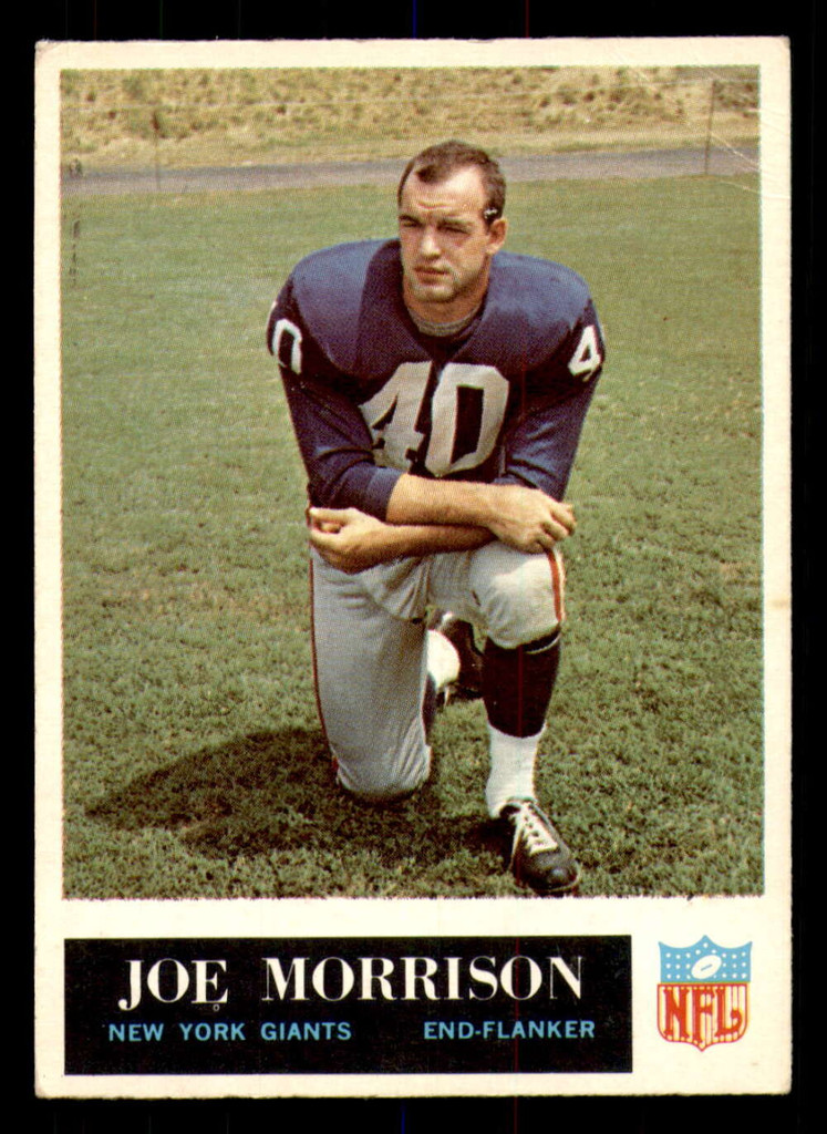 1965 Philadelphia #120 Joe Morrison Good RC Rookie 