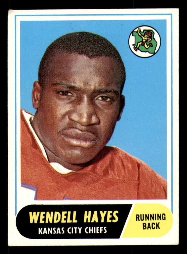 1968 Topps #40 Wendell Hayes Excellent 