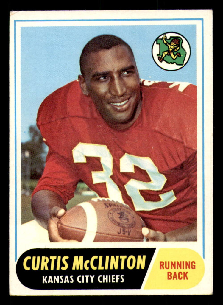 1968 Topps #67 Curtis McClinton Excellent+  ID: 376253