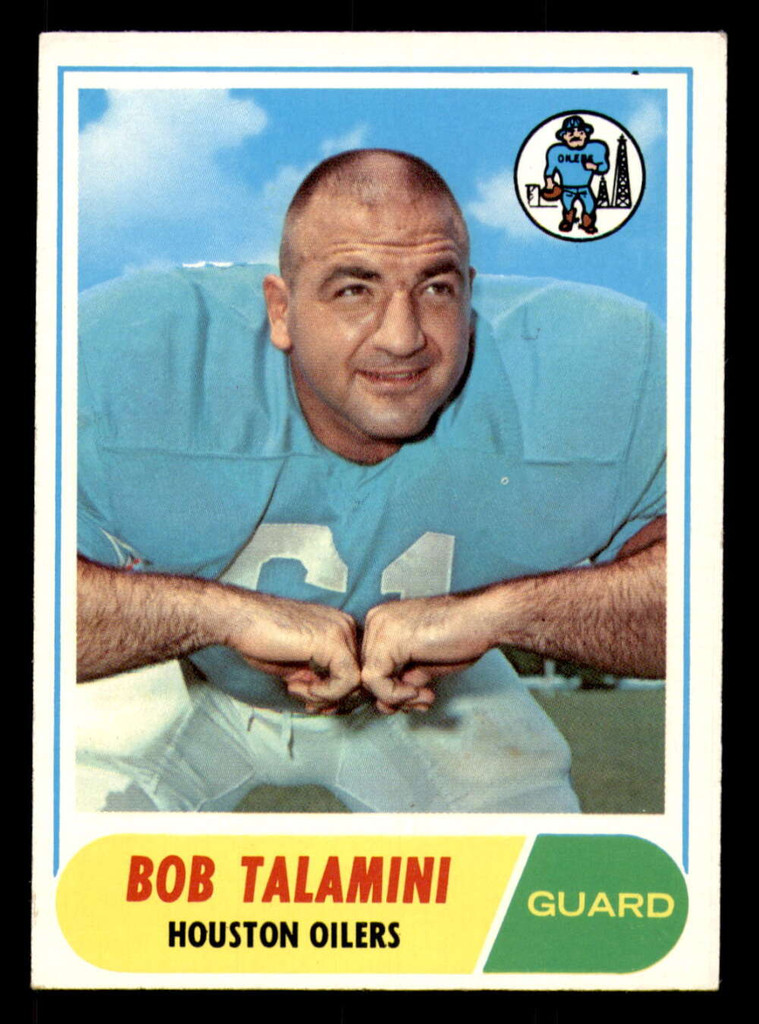 1968 Topps #68 Bob Talamini Ex-Mint  ID: 376255