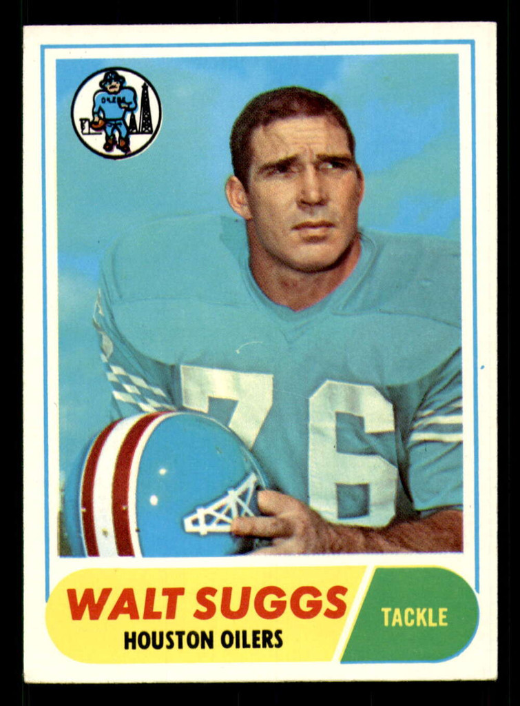 1968 Topps #94 Walt Suggs VG-EX 