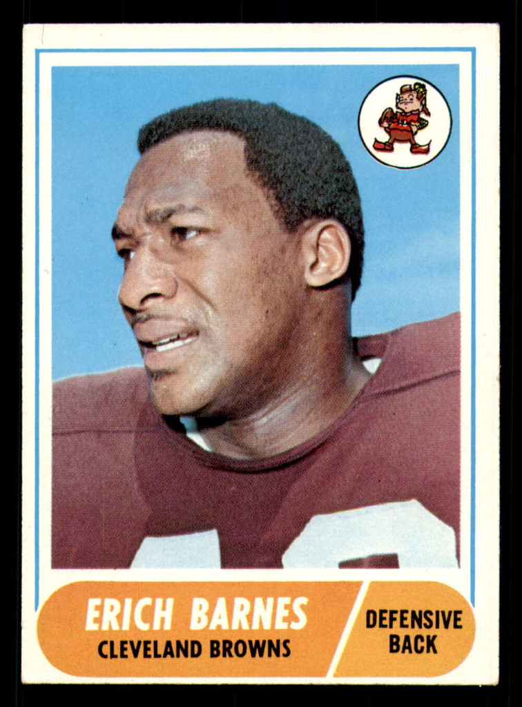 1968 Topps #102 Erich Barnes Excellent+  ID: 376310
