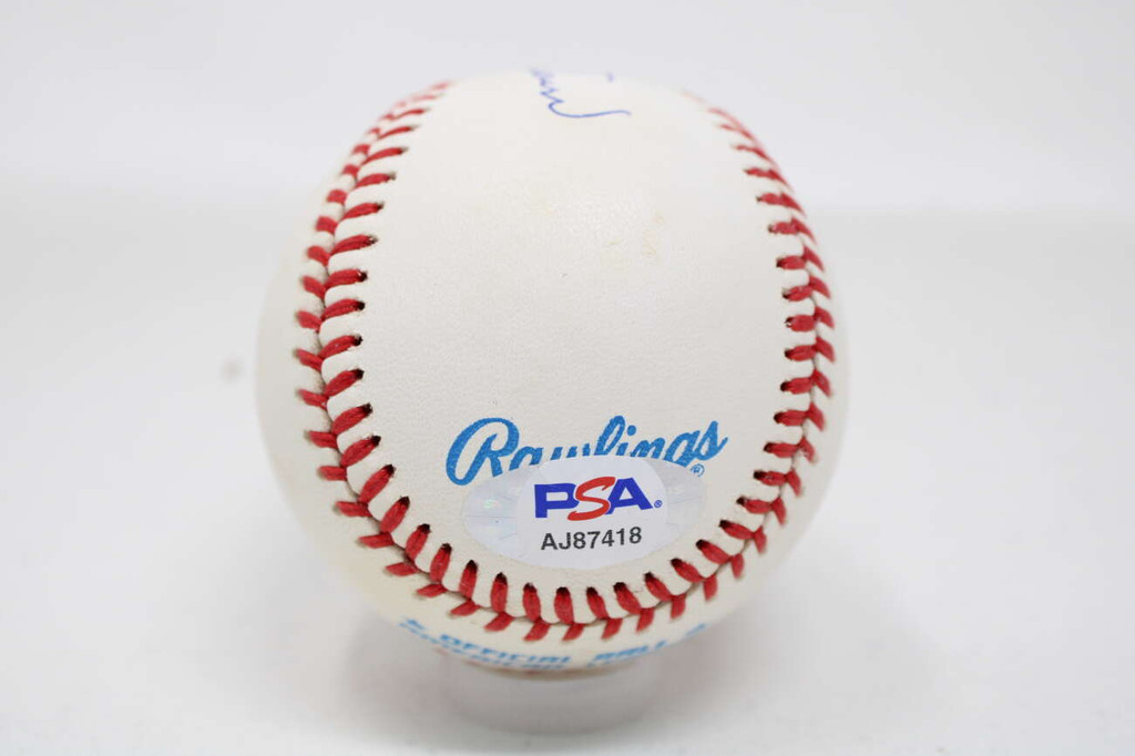 Robert Pershing Doerr OAL Signed Auto Baseball PSA/DNA Red Sox Full Name