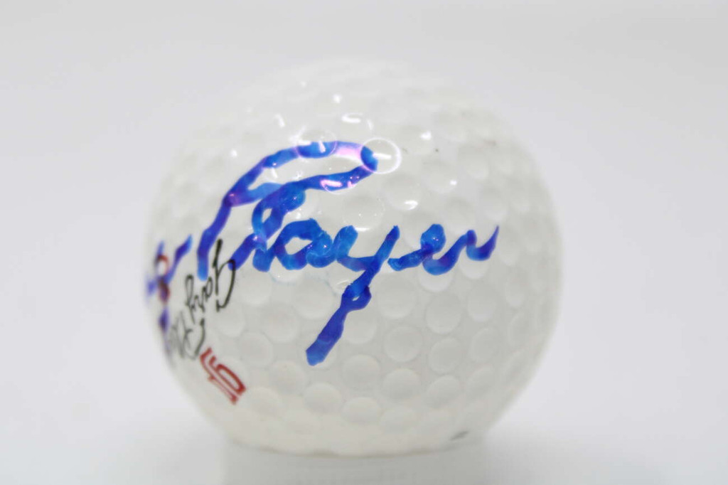 Gary Player GP Dunlap 8 Golf Ball Signed Auto PSA/DNA