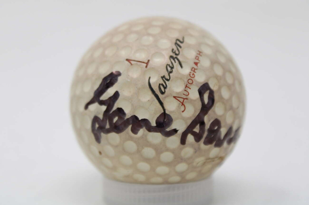 Gene Sarazen Sarazen 1 Golf Ball Signed Auto PSA/DNA