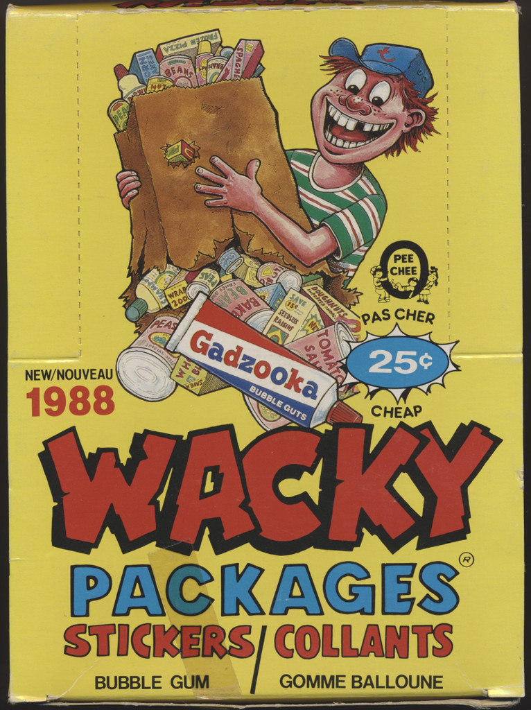 1988 OPC Wacky Packages Empty Display Box (From Canada)  #*sku35247