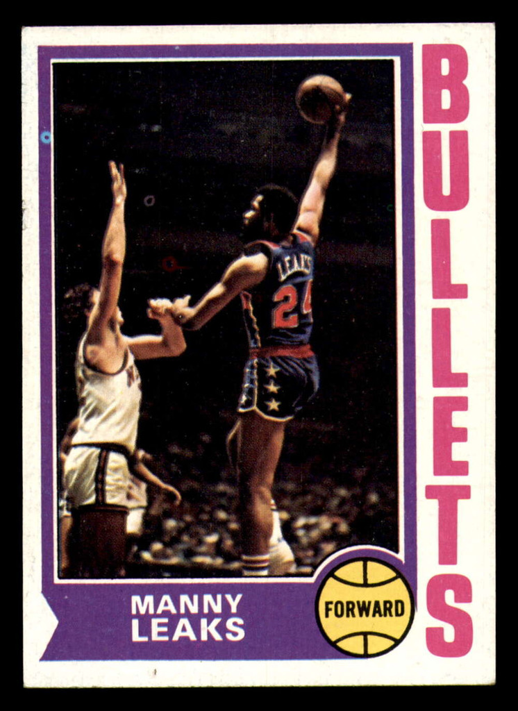 1974-75 Topps #48 Manny Leaks Ex-Mint  ID: 377791