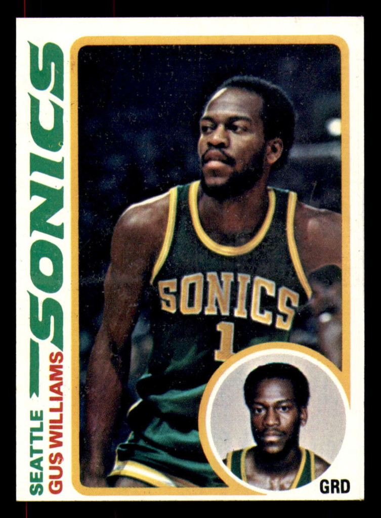 1978-79 Topps #39 Gus Williams Ex-Mint 
