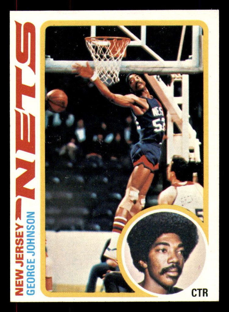 1978-79 Topps #55 George Johnson Near Mint+  ID: 378516