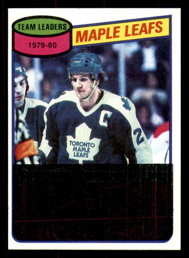 1980-81 Topps #193 Darryl Sittler TL Near Mint+  ID: 378750