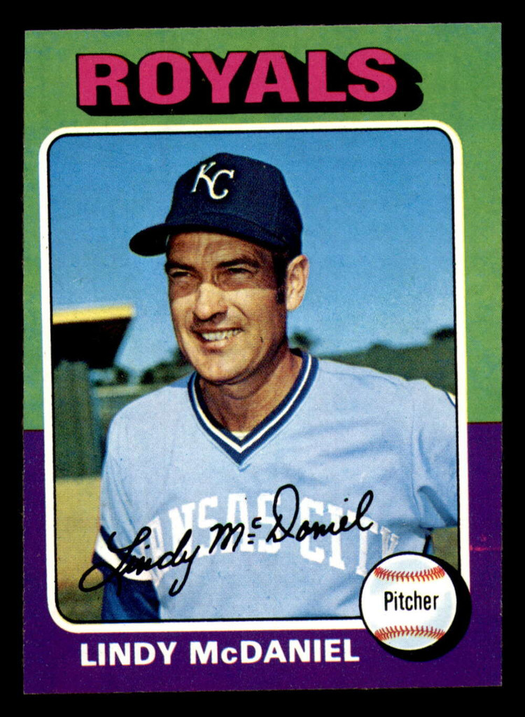 1975 Topps #652 Lindy McDaniel NM-Mint  ID: 379908