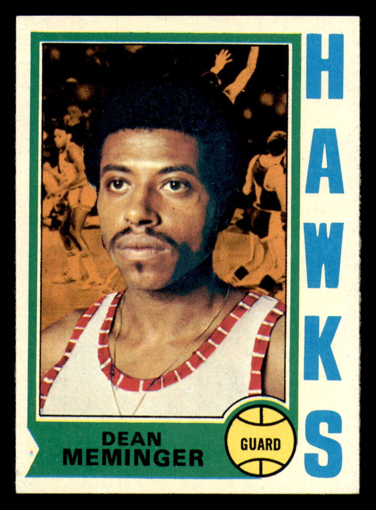 1974-75 Topps #23 Dean Meminger Near Mint+  ID: 379968