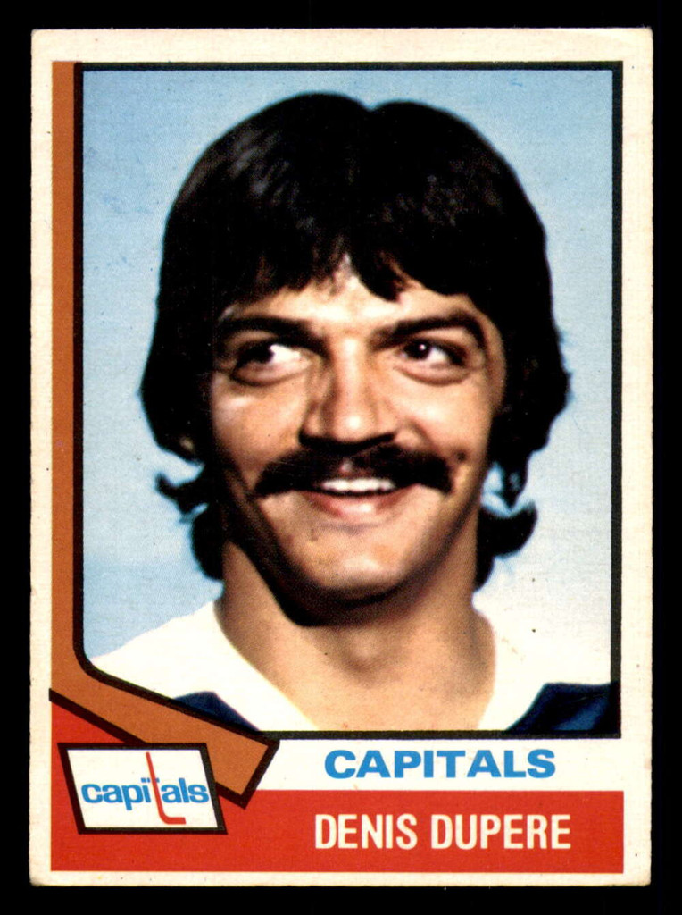 1974-75 O-Pee-Chee #105 Denis Dupere Excellent+ 