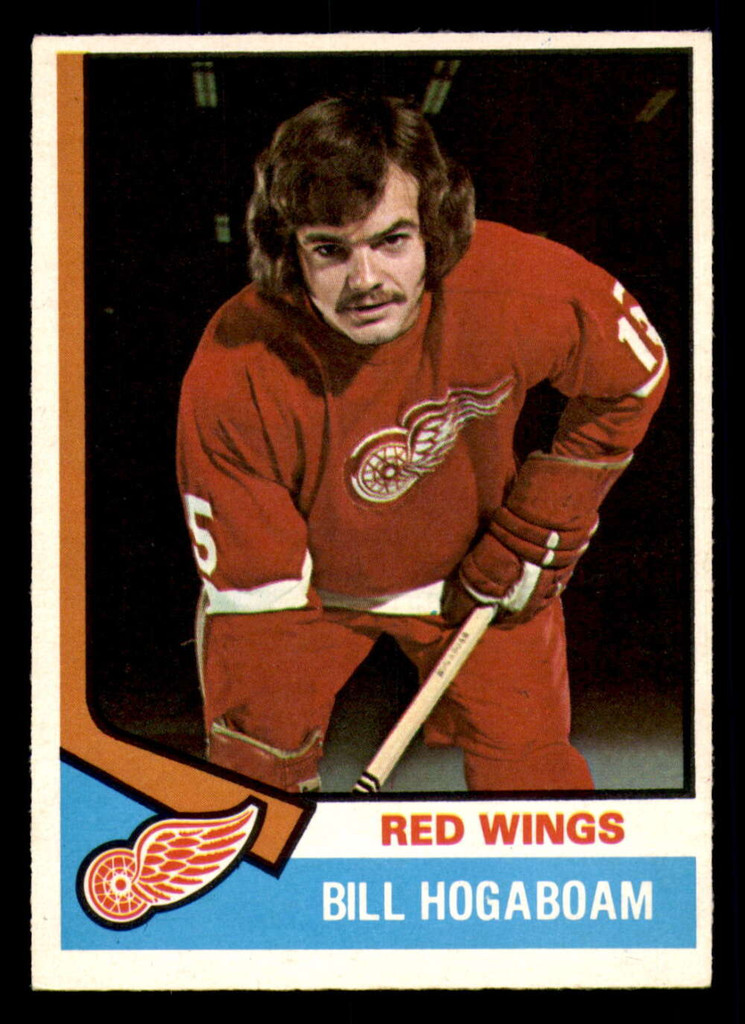 1974-75 O-Pee-Chee #116 Bill Hogaboam Ex-Mint RC Rookie 