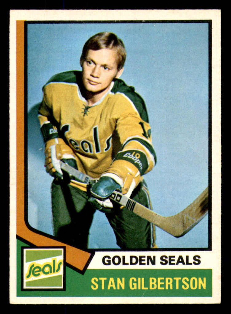 1974-75 O-Pee-Chee #223 Stan Gilbertson Excellent+ 