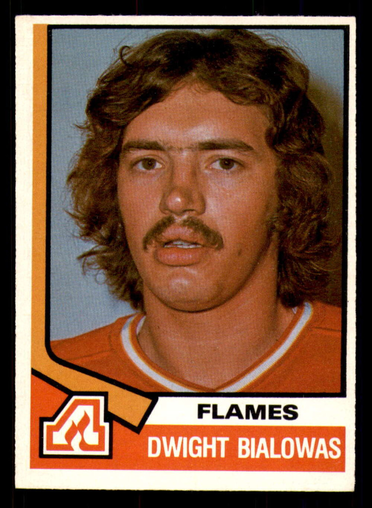 1974-75 O-Pee-Chee #372 Dwight Bialowas Ex-Mint RC Rookie 