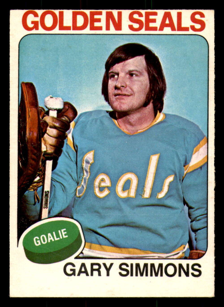 1975-76 O-Pee-Chee #29 Gary Simmons Excellent 