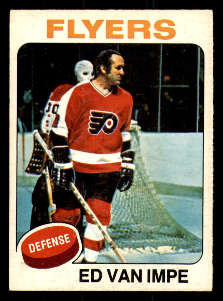1975-76 O-Pee-Chee #38 Ed Van Impe Excellent+ 