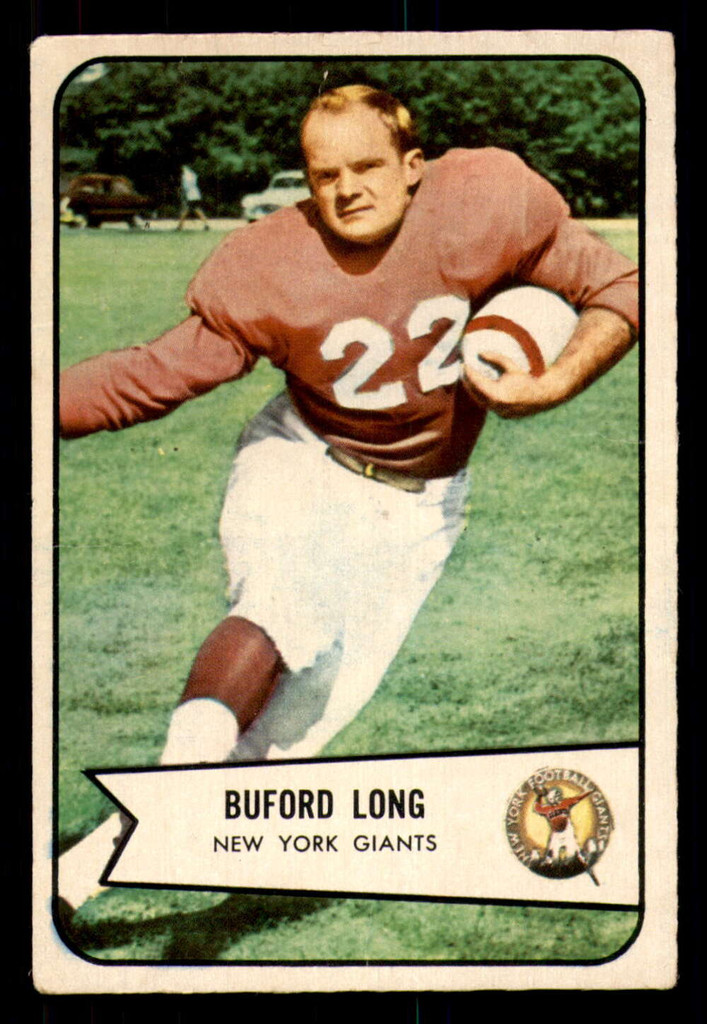1954 Bowman #43 Buford Long Very Good  ID: 382637