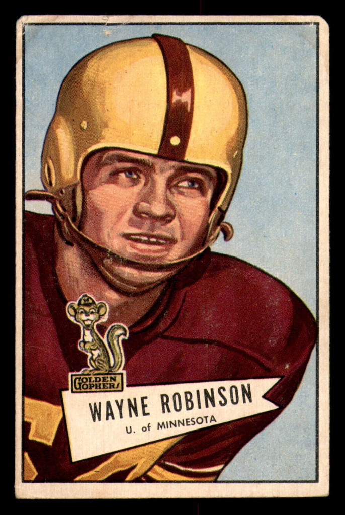 1952 Bowman Large #68 Wayne Robinson Trimmed Eagles ID:382679