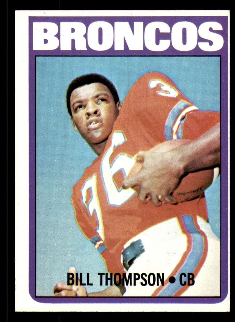 1972 Topps #24 Bill Thompson Near Mint 