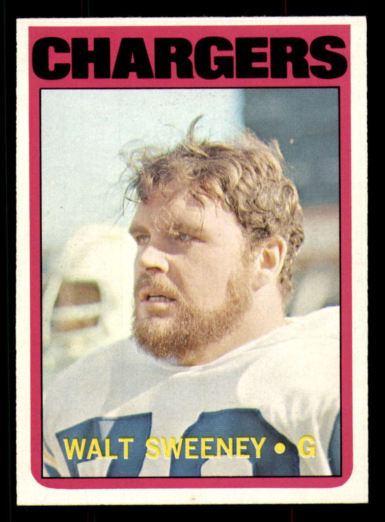 1972 Topps #63 Walt Sweeney Near Mint  ID: 382830