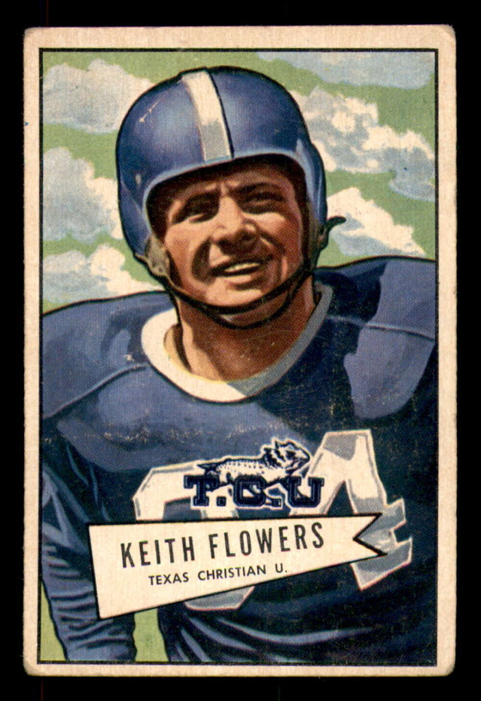 1952 Bowman Small #115 Keith Flowers Very Good 