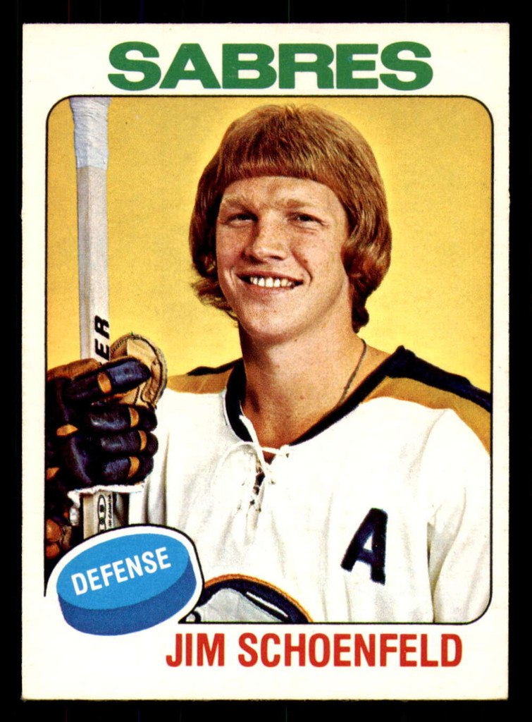 1975-76 O-Pee-Chee #138 Jim Schoenfeld Excellent+ 