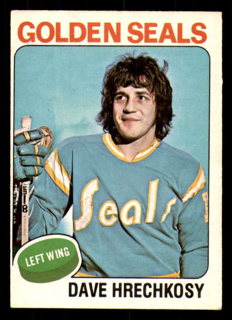 1975-76 O-Pee-Chee #156 Dave Hrechkosy Excellent RC Rookie 