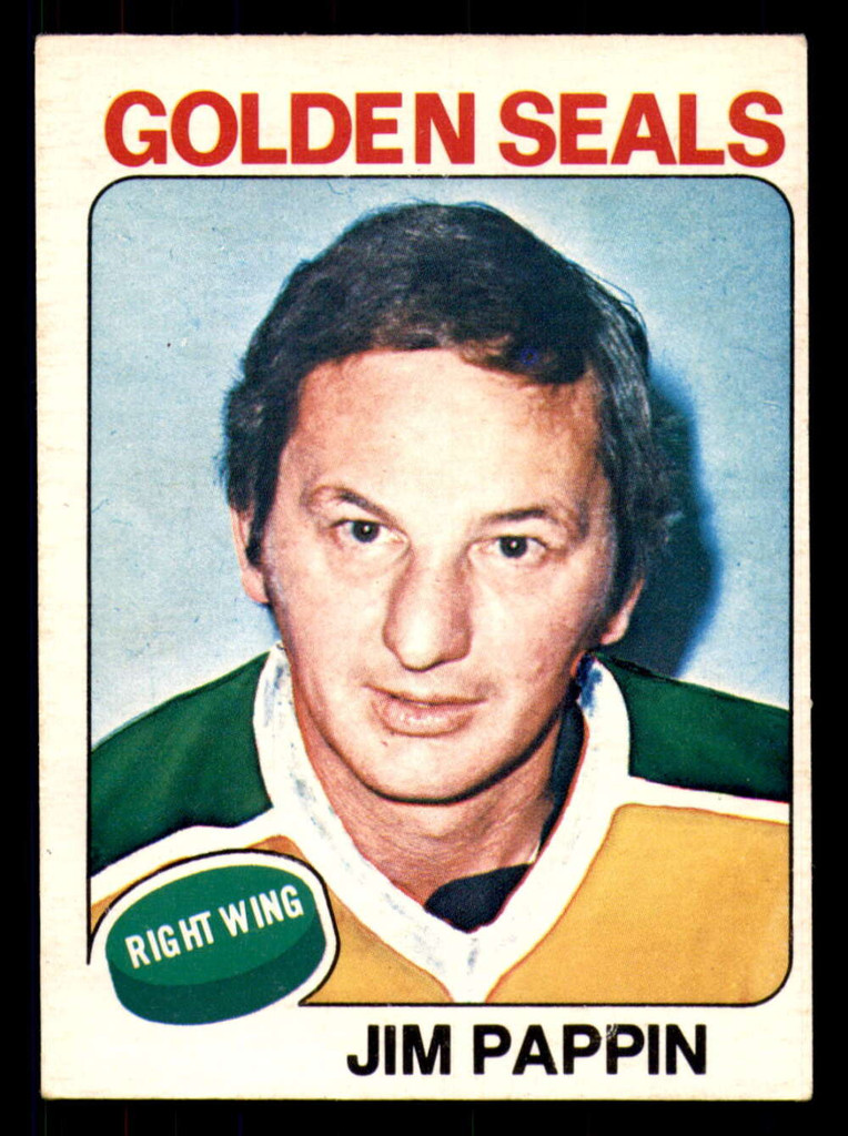 1975-76 O-Pee-Chee #234 Jim Pappin Excellent 