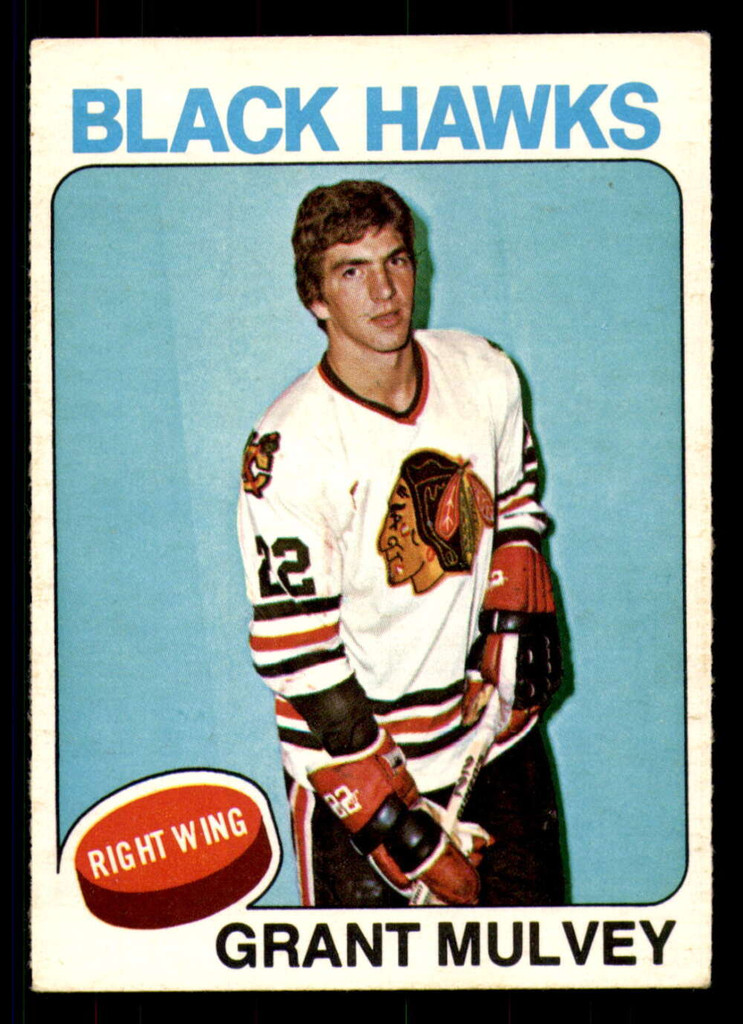 1975-76 O-Pee-Chee #272 Grant Mulvey Excellent RC Rookie 